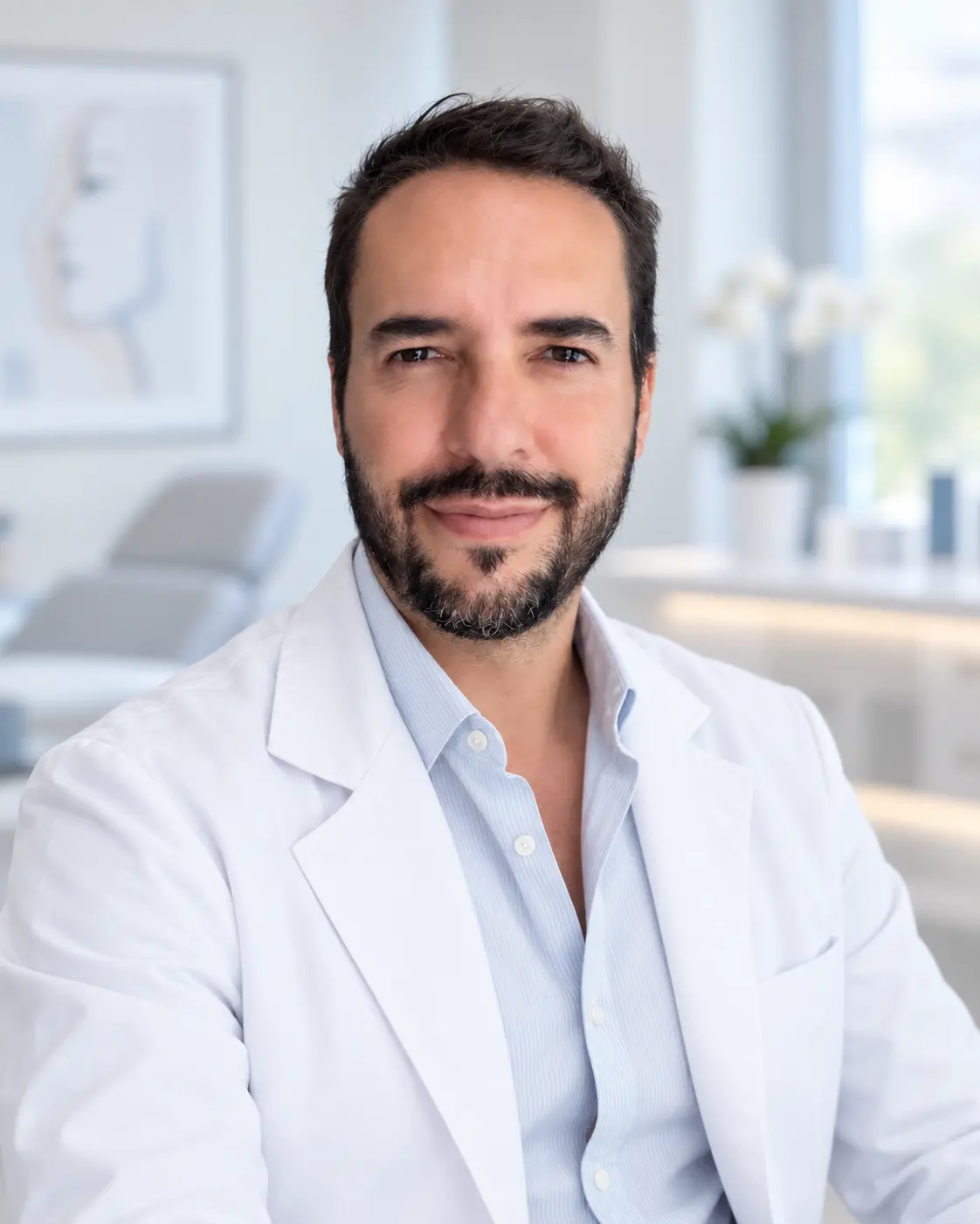 Retrato profesional del Dr. Pablo Xavier Barreiro